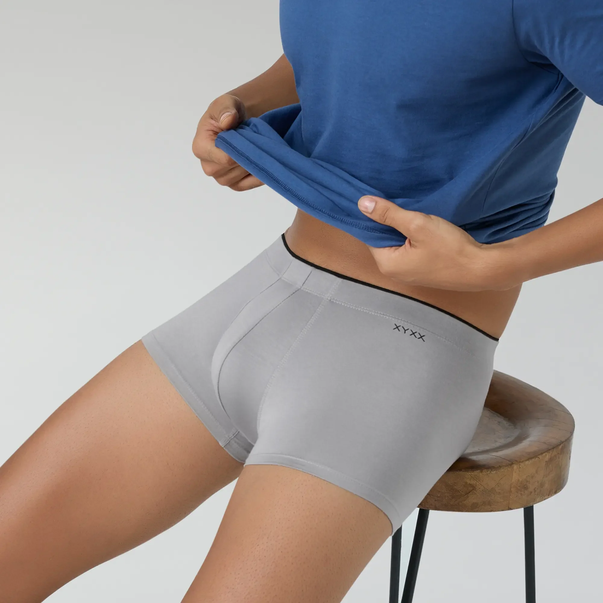 Uno Modal Trunks Ash Grey - Image 5