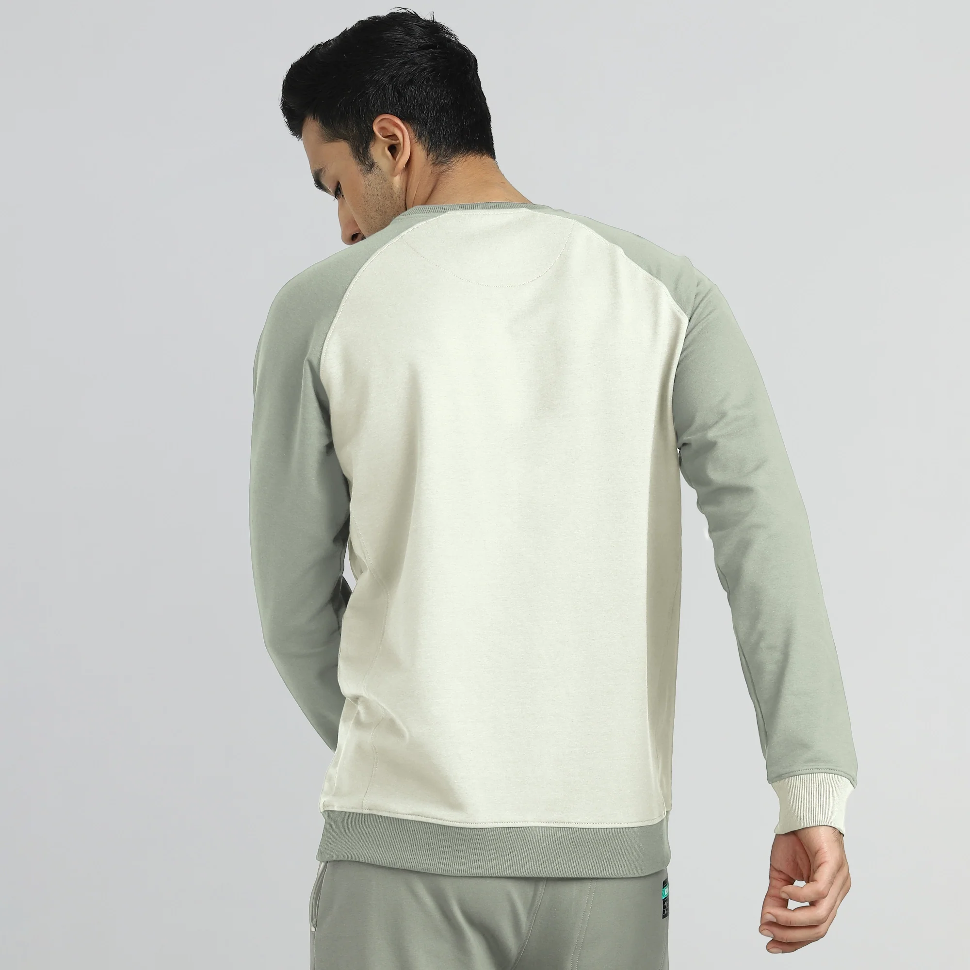 Quest French Terry Cotton-Blend Sweatshirts Butter White - Image 5