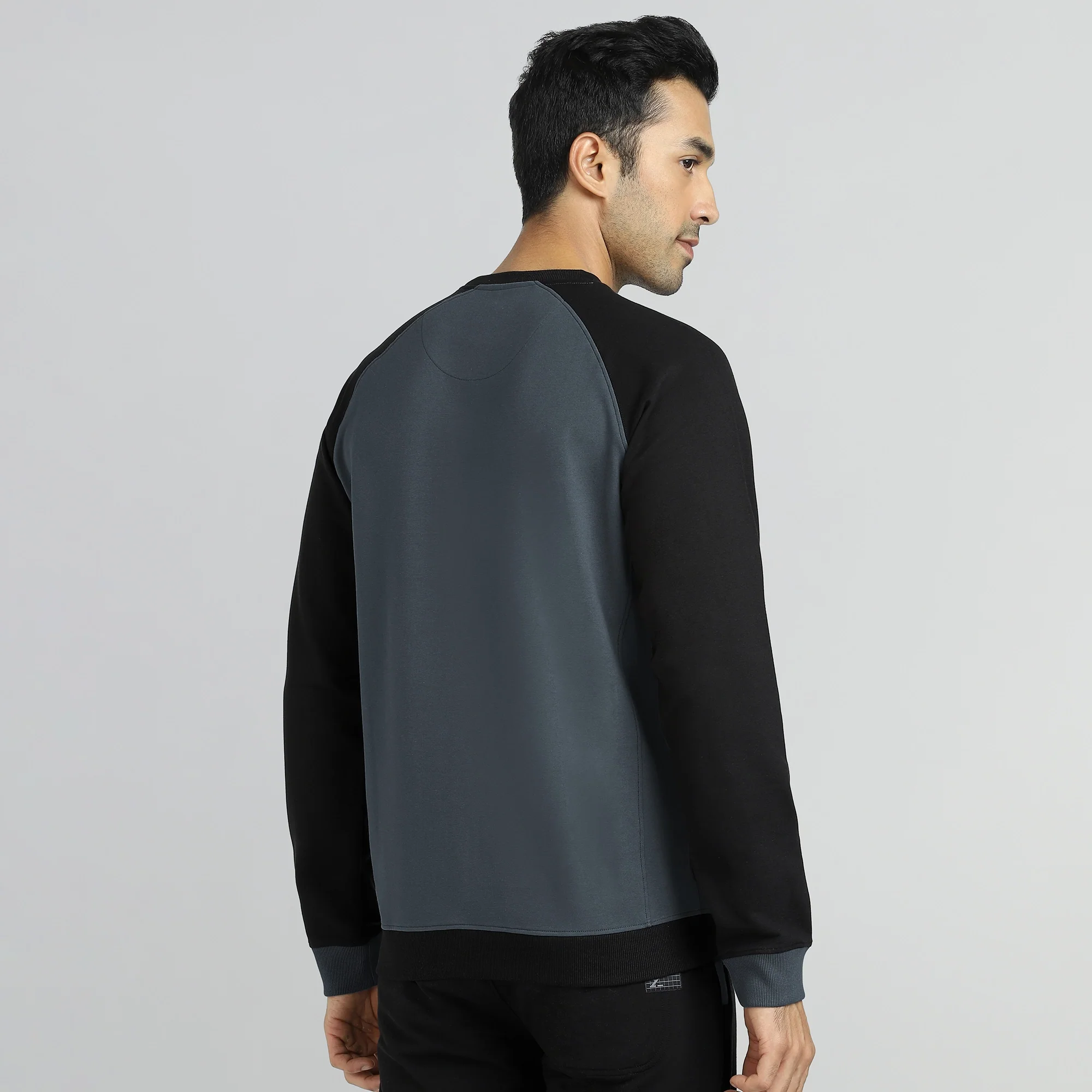 Quest French Terry Cotton-Blend Sweatshirts Phantom Grey - Image 6