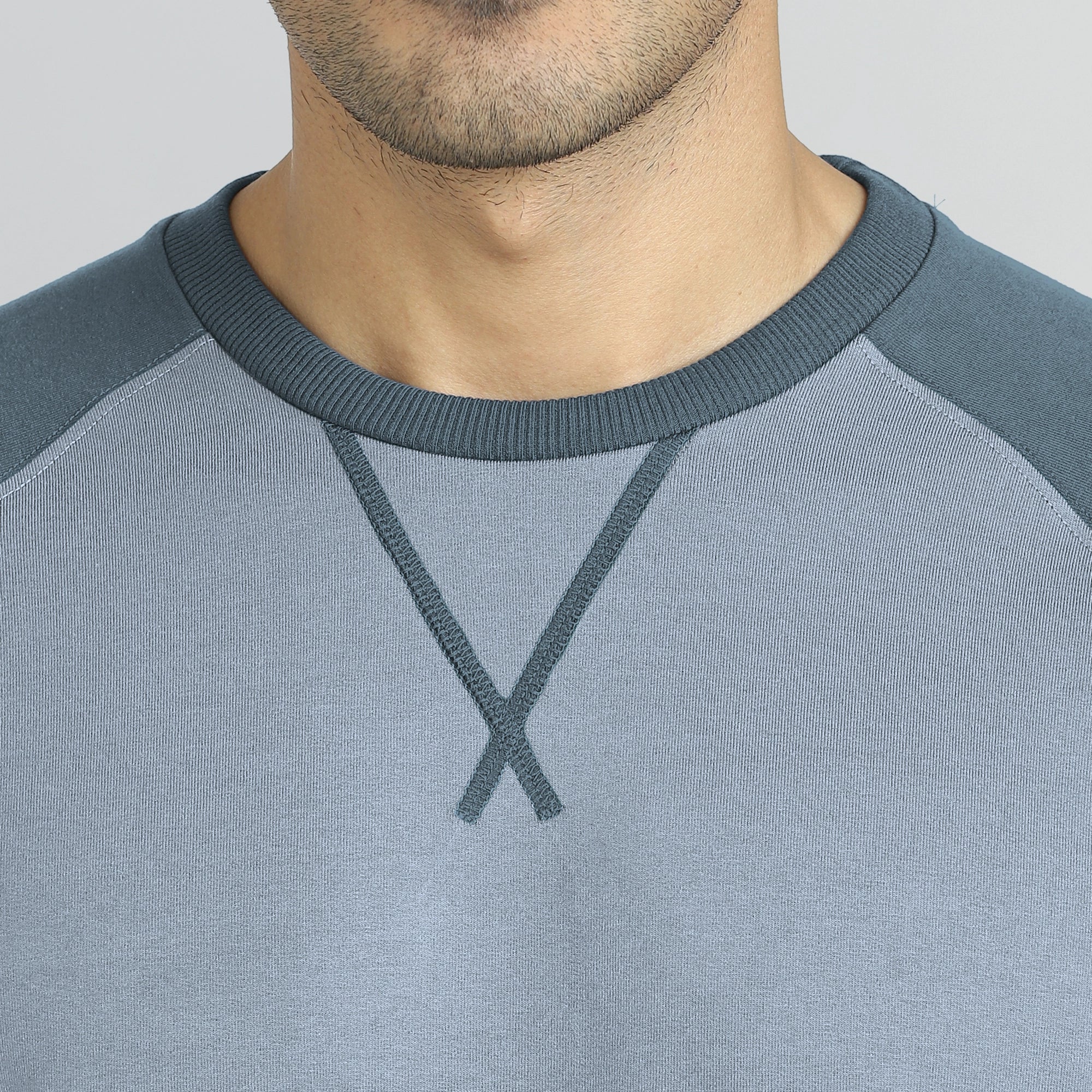 Quest French Terry Cotton-Blend Sweatshirts Slate Grey - Image 4